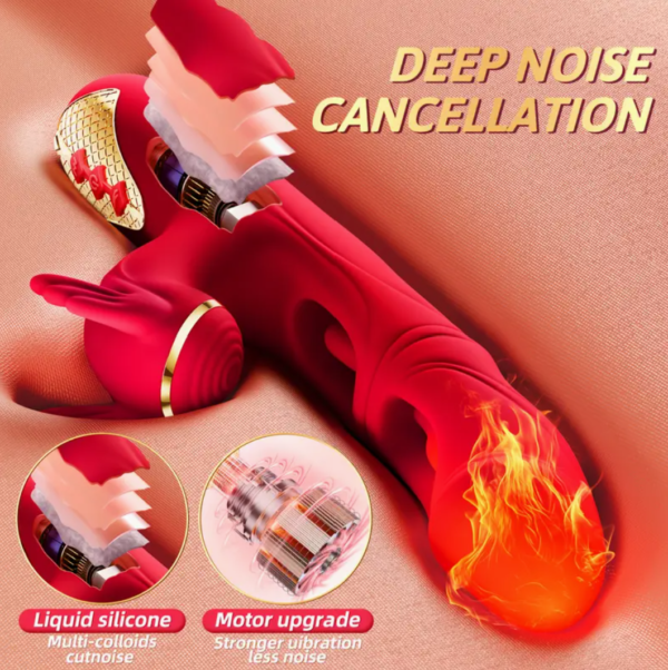 4-in-1 Clit-Slapping, Vibe-Buzzing, Heat-Loving Dildo - Image 3