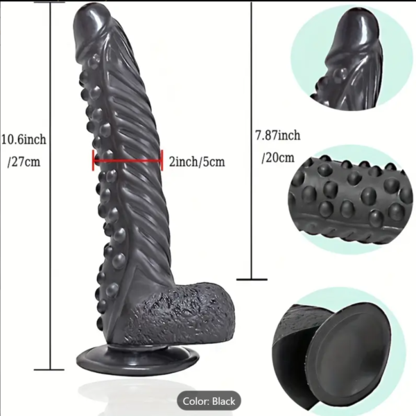 Wild Obsession Realistic Animal Dildo with Suction Base – 26.9cm - Image 3