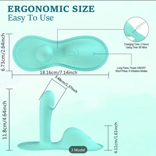 3-in-1 Remote-Control Vibrator – Clitoral & G-Spot Stimulation - Image 5
