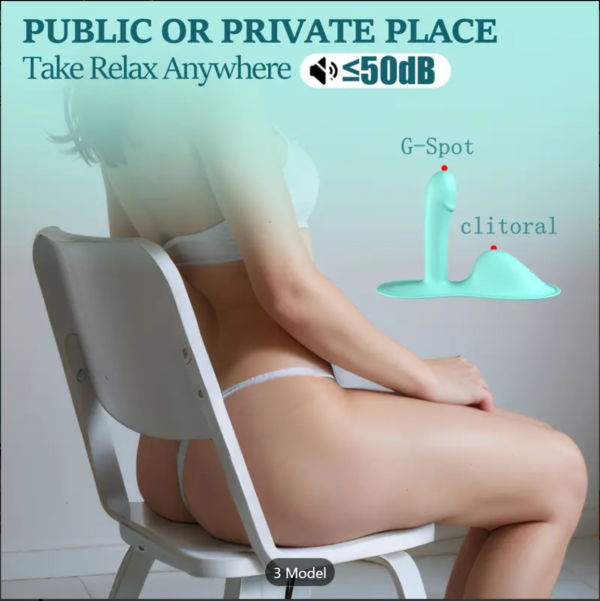 3-in-1 Remote-Control Vibrator – Clitoral & G-Spot Stimulation - Image 4