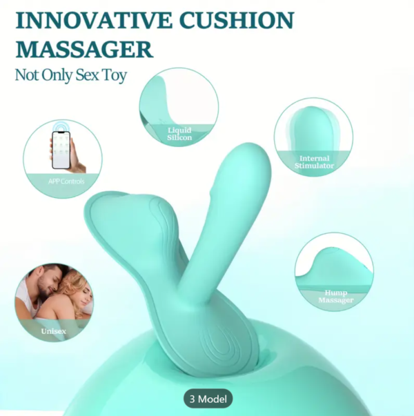3-in-1 Remote-Control Vibrator – Clitoral & G-Spot Stimulation - Image 3