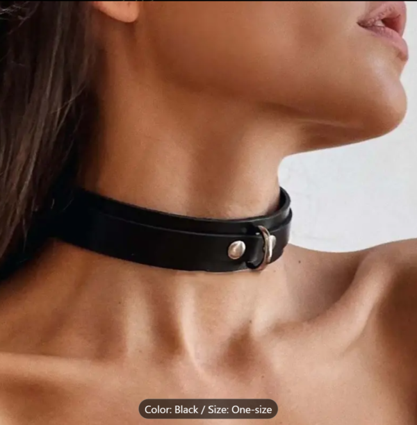 Gothic Tease Collar for Naughty Nights - Image 3