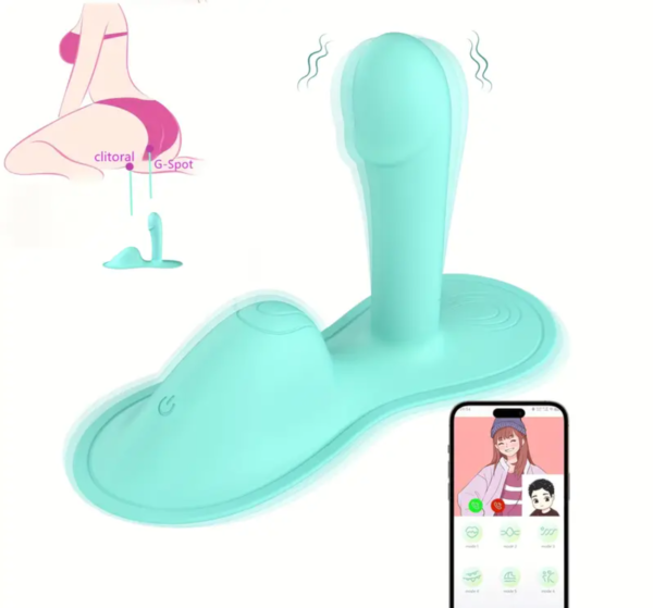 3-in-1 Smart Vibrator – APP-Controlled Clitoral & G-Spot Dildo - Image 6