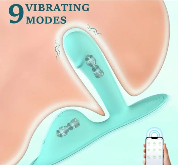 3-in-1 Smart Vibrator – APP-Controlled Clitoral & G-Spot Dildo - Image 5