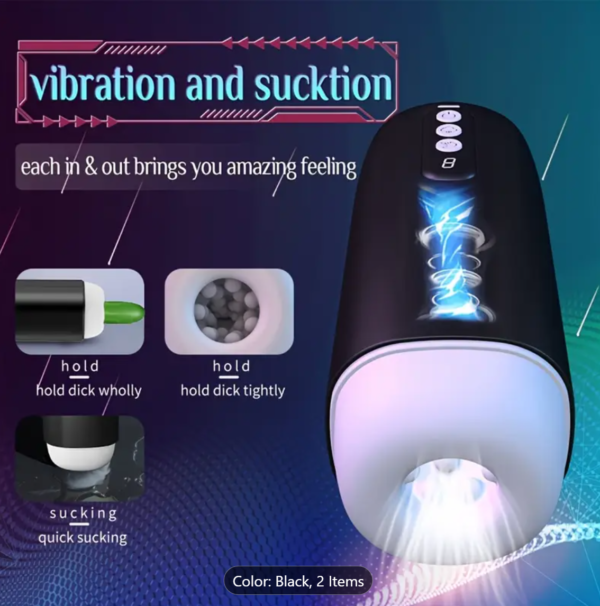 Electric Masturbator Pants – 8-Mode Sucking & Vibrating Toy for Men - Image 7