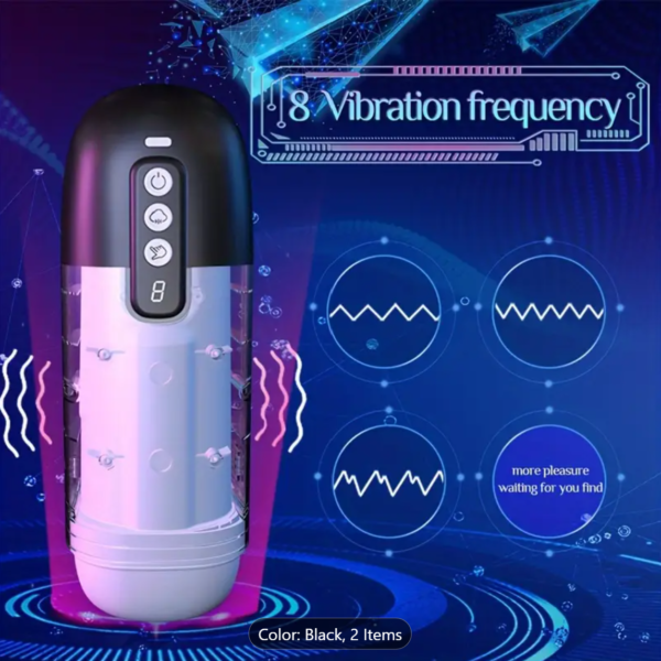 Electric Masturbator Pants – 8-Mode Sucking & Vibrating Toy for Men - Image 3