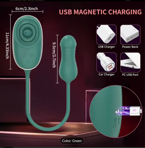 Tease Suction Vibrator – 9 Licking & 3 Suction Modes - Image 5