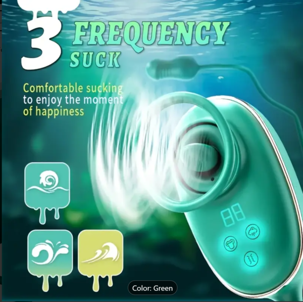 Tease Suction Vibrator – 9 Licking & 3 Suction Modes - Image 4