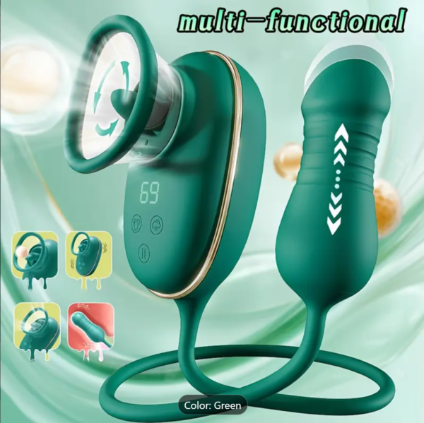 Tease Suction Vibrator – 9 Licking & 3 Suction Modes - Image 2