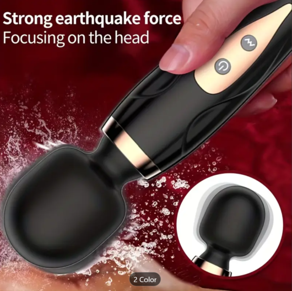 PowerPulse Wand – 10-Mode Vibrator for Full-Body & Intimate Massage - Image 4