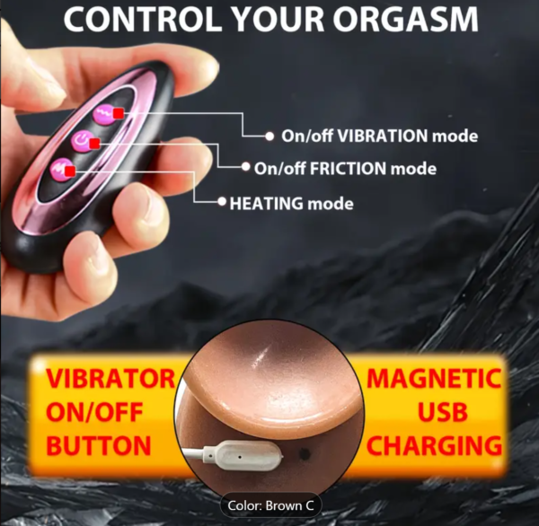 22.1cm RealFeel Silicone Dildo – Suction-Based G-Spot & Anal Stimulator - Image 6