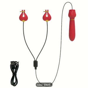 2-in-1 Couples Vibrator – 10-Mode Clitoral & Front Teaser