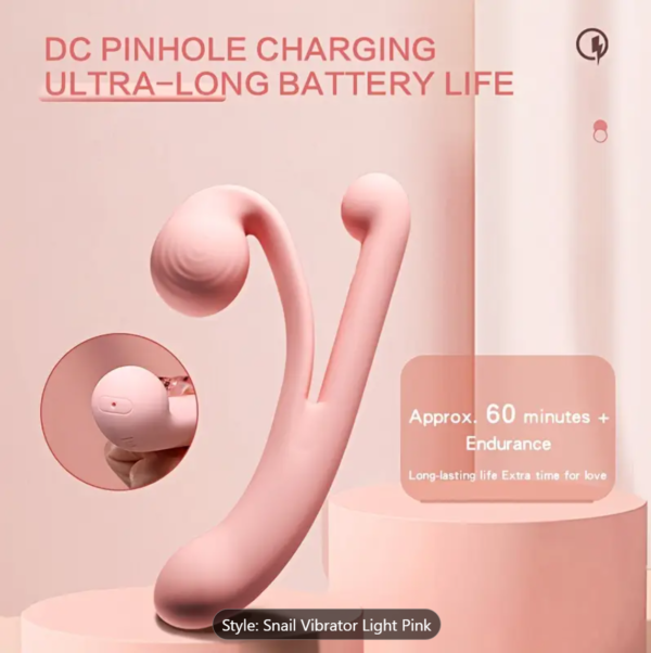 Adjustable G-Spot Vibrator – 10-Mode Ergonomic Pleasure Toy - Image 4