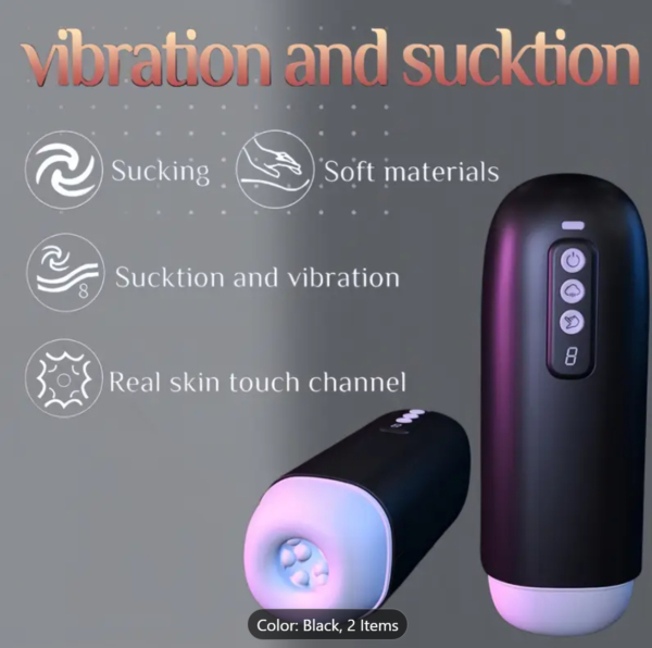 PowerSuck Men's Electric Masturbator – 8 Modes of Ultimate Pleasure - Image 7