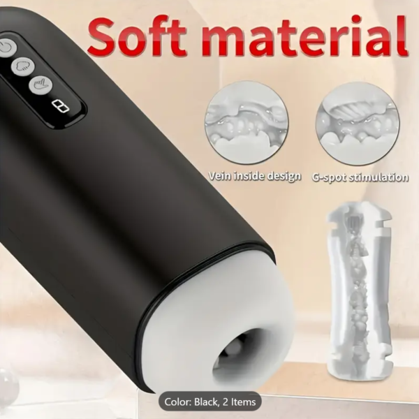 PowerSuck Men's Electric Masturbator – 8 Modes of Ultimate Pleasure - Image 5