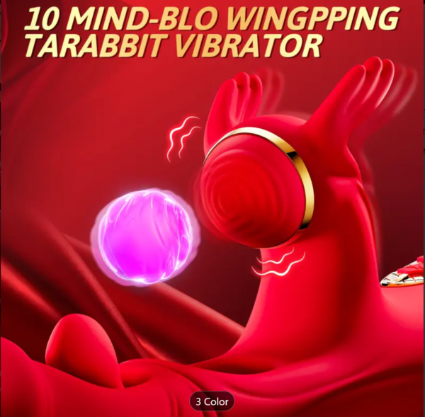 4-in-1 Clitoral & Vaginal Vibrator – Slapping, Clasping & Heating Pleasure Toy - Image 3