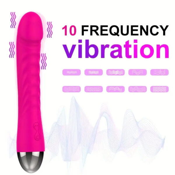 G-Spot & Clitoral Vibrator – Silent Mini Dildo with 10 Modes - Image 10