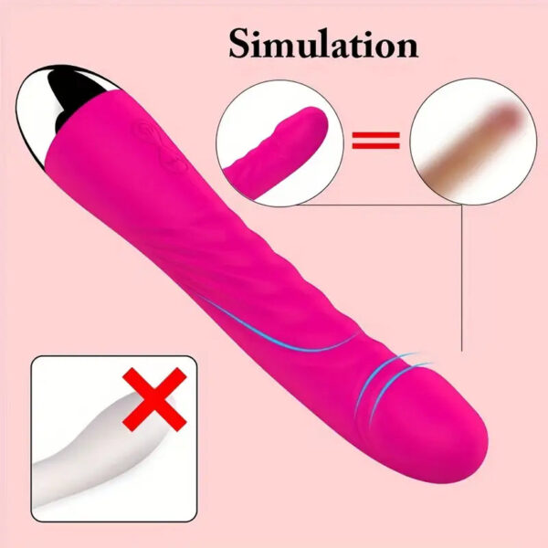 G-Spot & Clitoral Vibrator – Silent Mini Dildo with 10 Modes - Image 8