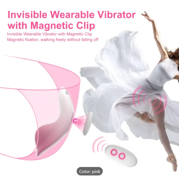 Panty Vibrator – Wearable Clitoral Toy with Suction & Remote Control - Image 4
