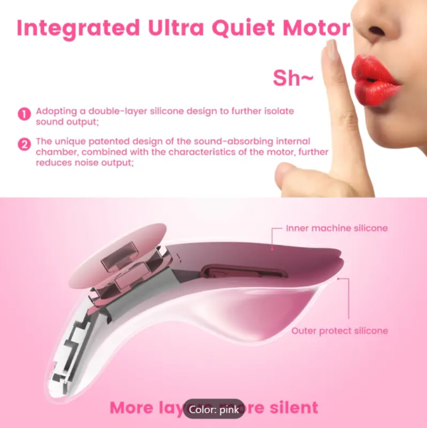 Panty Vibrator – Wearable Clitoral Toy with Suction & Remote Control - Image 3