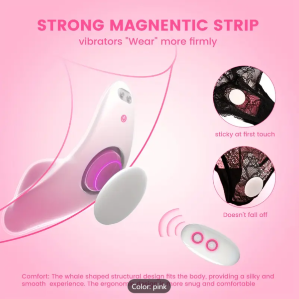 Panty Vibrator – Wearable Clitoral Toy with Suction & Remote Control - Image 2