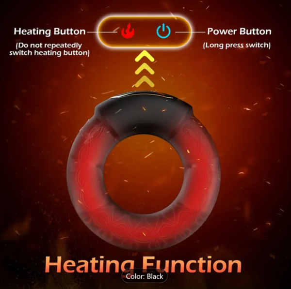 App-Controlled Penis Ring – Vibrating Cock Ring with Prostate Massager - Image 4
