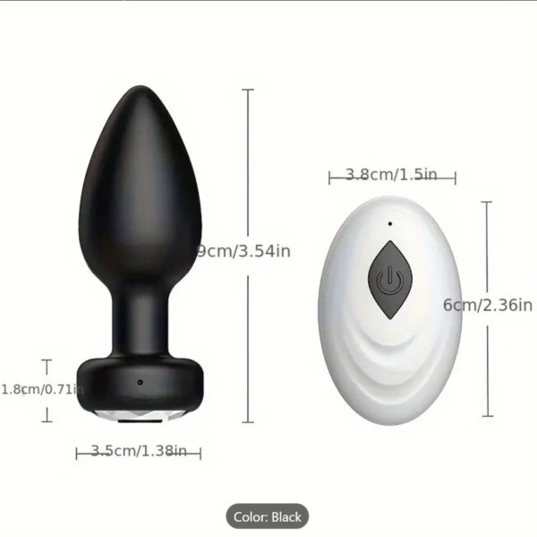 Remote-Controlled Anal Plug – Rechargeable Silicone Vibe - Image 8