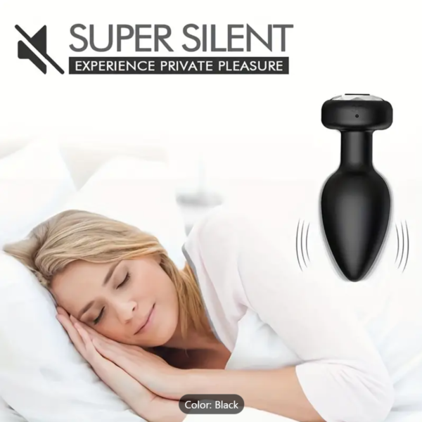 Remote-Controlled Anal Plug – Rechargeable Silicone Vibe - Image 3