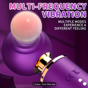 3-in-1 Vibrator – Suction, Vibration & Telescopic Pleasure Wand