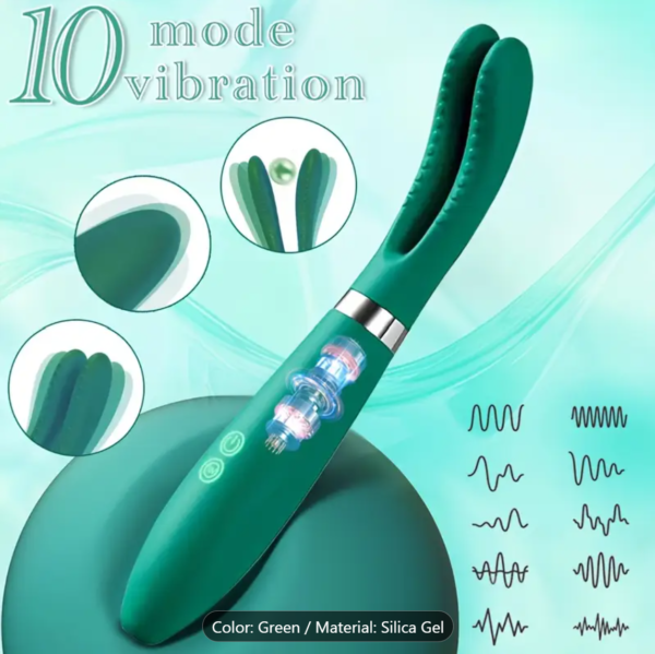 Strapless Finger Bullet – 10-Mode Clitoral & G-Spot Vibrator - Image 2