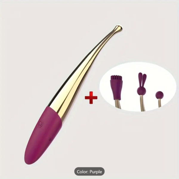 Mini Vibrator – 10-Mode G-Spot & Clit Pleasure Wand - Image 7