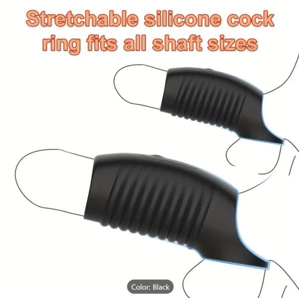Vibrating Cock Ring – APP-Controlled with Clitoral Stimulator - Image 6