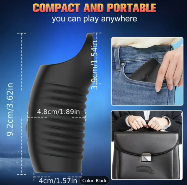 Vibrating Cock Ring – APP-Controlled with Clitoral Stimulator - Image 5