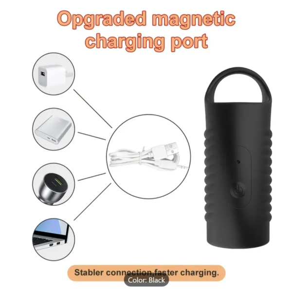 Vibrating Cock Ring – APP-Controlled with Clitoral Stimulator - Image 4