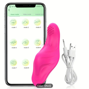 Wearable Vibrator – App-Controlled Wireless Pleasure for Women