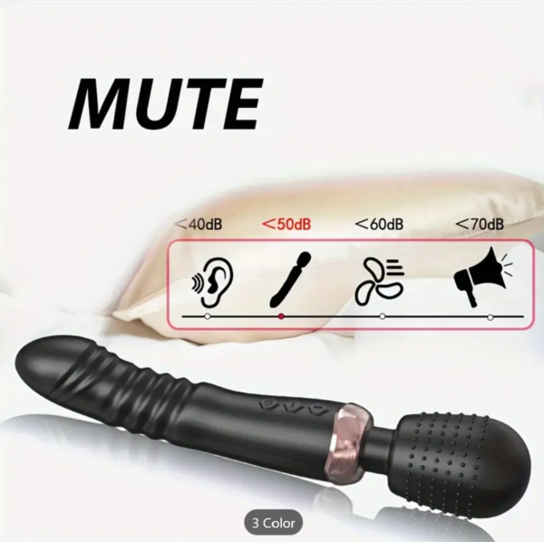 Thrusting G-Spot Wand Vibrator – Intense Stimulation for Couples - Image 5