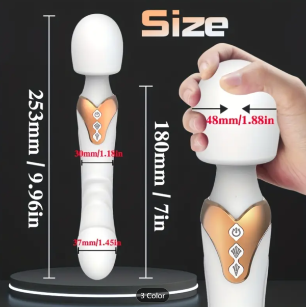 Dual Motor G-Spot Wand Vibrator – 10 Modes of Pure Pleasure - Image 7
