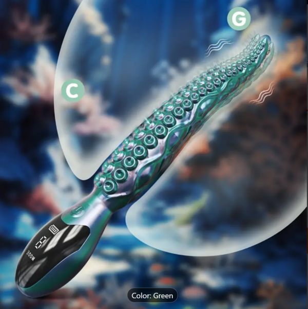 OctoVibe – 10-Mode Alien Octopus Foot Wand Massager - Image 6