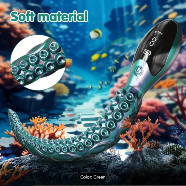 OctoVibe – 10-Mode Alien Octopus Foot Wand Massager - Image 4