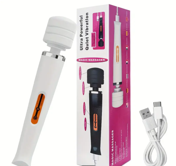 Rechargeable AV Wand – 10-Mode Pleasure Powerhouse - Image 3