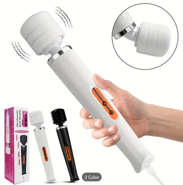 Rechargeable AV Wand – 10-Mode Pleasure Powerhouse - Image 5