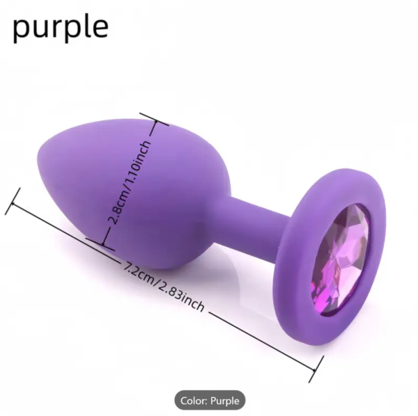 Silicone Anal Plug – Soft, Safe & Beginner-Friendly - Image 4