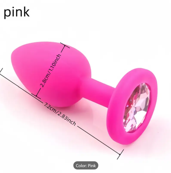 Silicone Anal Plug – Soft, Safe & Beginner-Friendly - Image 3