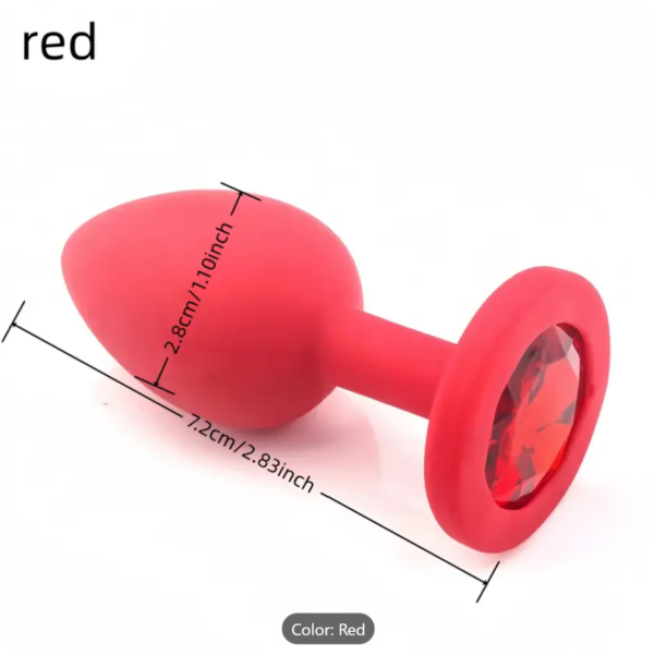 Silicone Anal Plug – Soft, Safe & Beginner-Friendly - Image 2