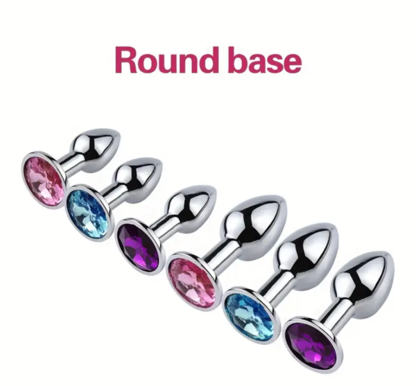 L Gold Gem Anal Plug – Small, Chic & Teasingly Tame - Image 2