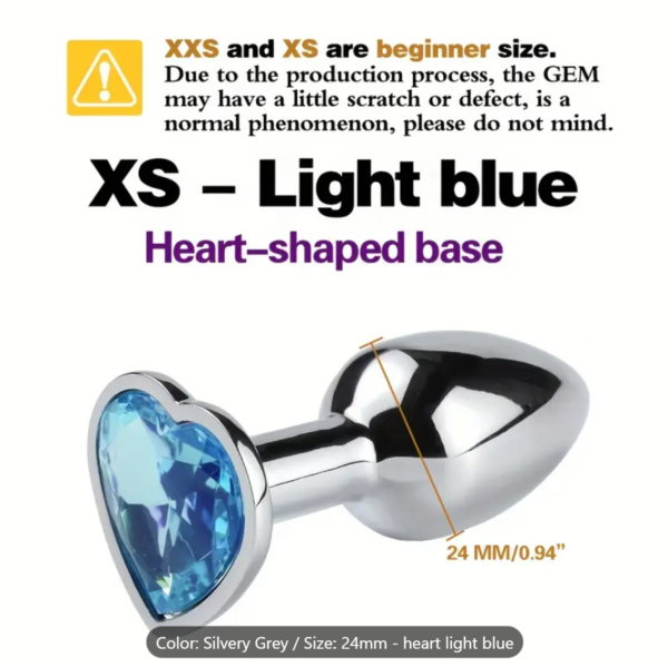 XS Gem Anal Plug – A Sparkly Start to Anal Adventure - Image 2