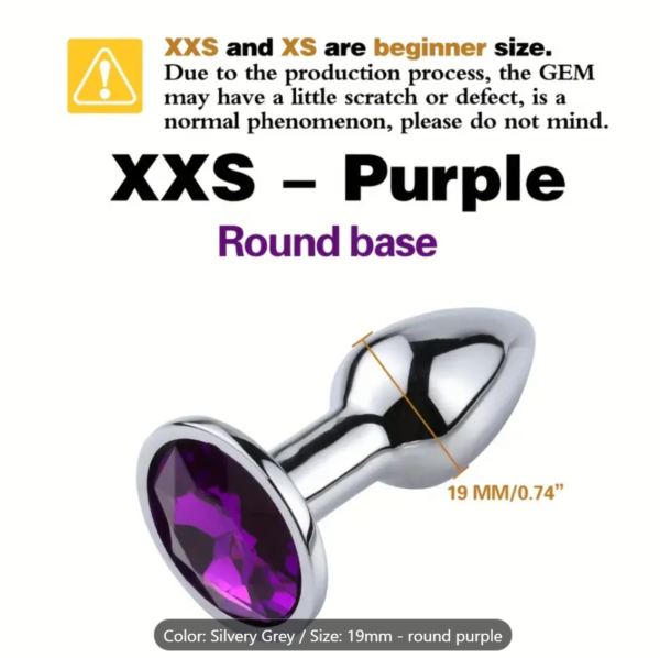 Anal XXS Plug for Shiny First-Time Fun - Image 2