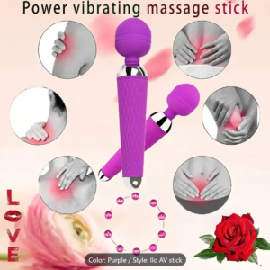 Heated USB Vibrating Wand – 10 Modes of Pure Couple Bliss